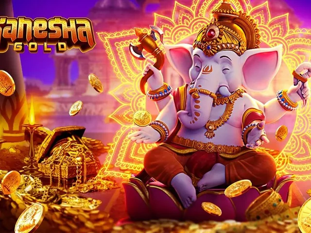 773CW Ganesha Gold